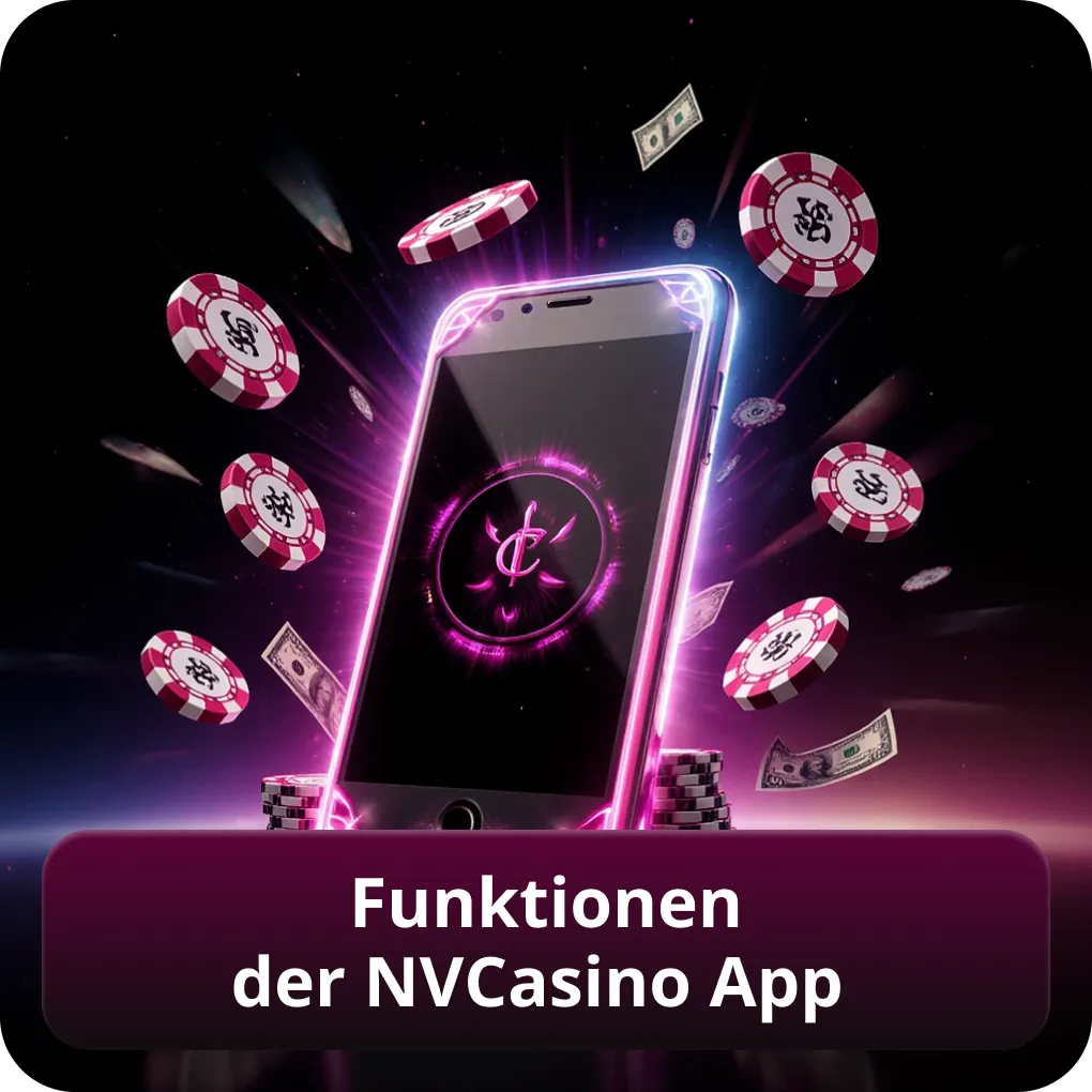 Funktionen der Nvcasino App