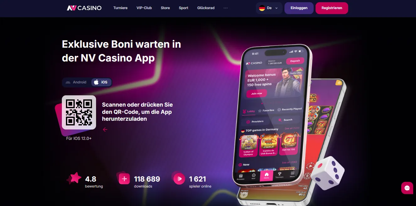 NVCasino App