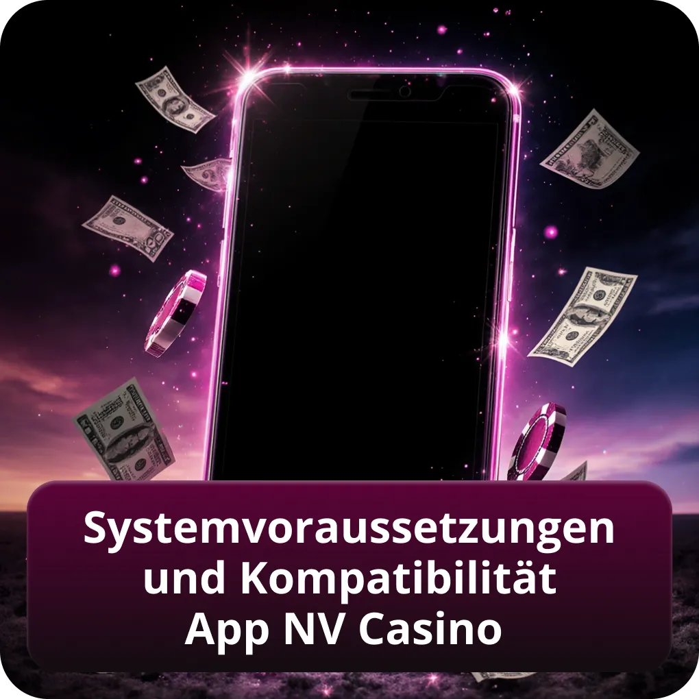Systemvoraussetzungen und Kompatibilität App NV Casino