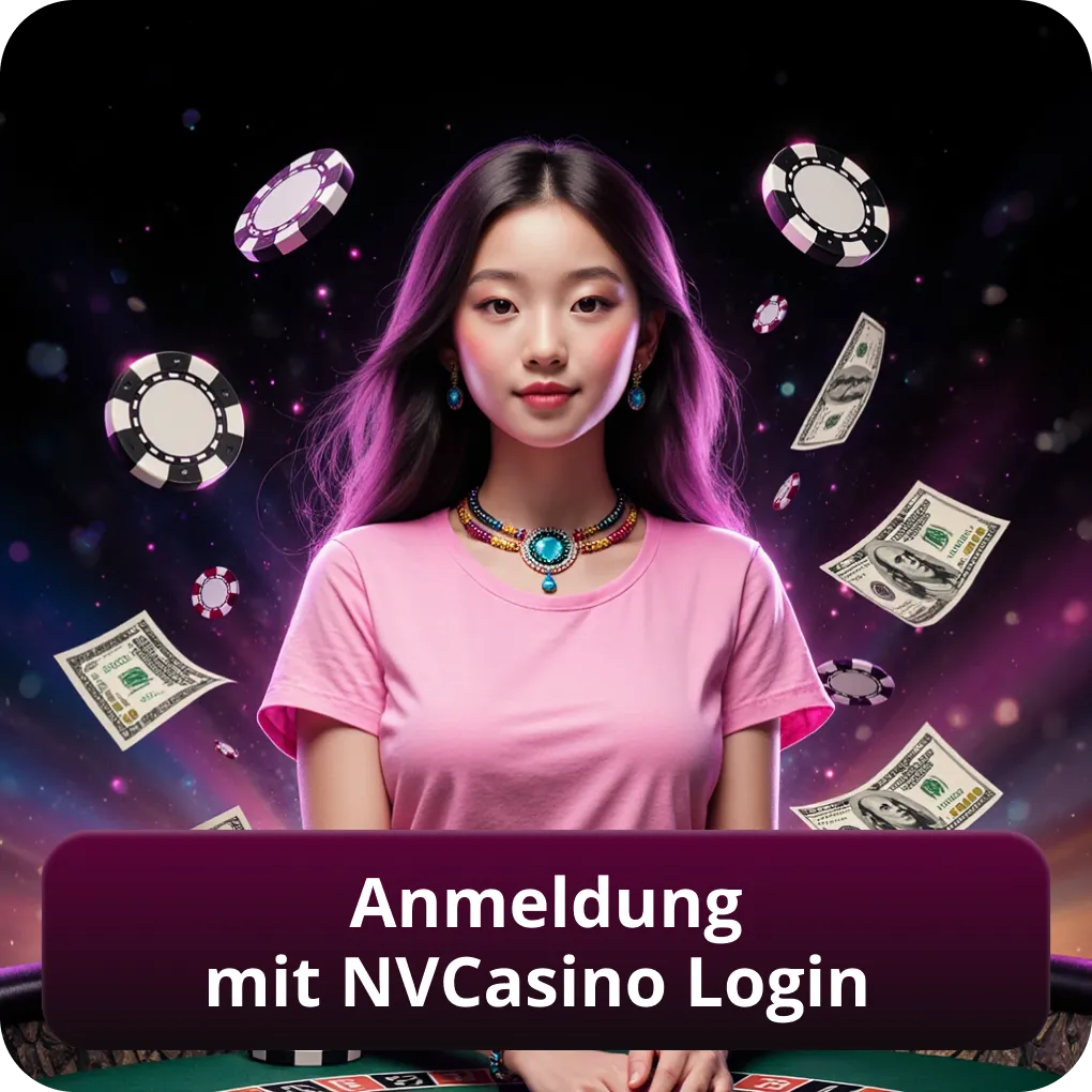 Anmeldung mit NVCasino Login