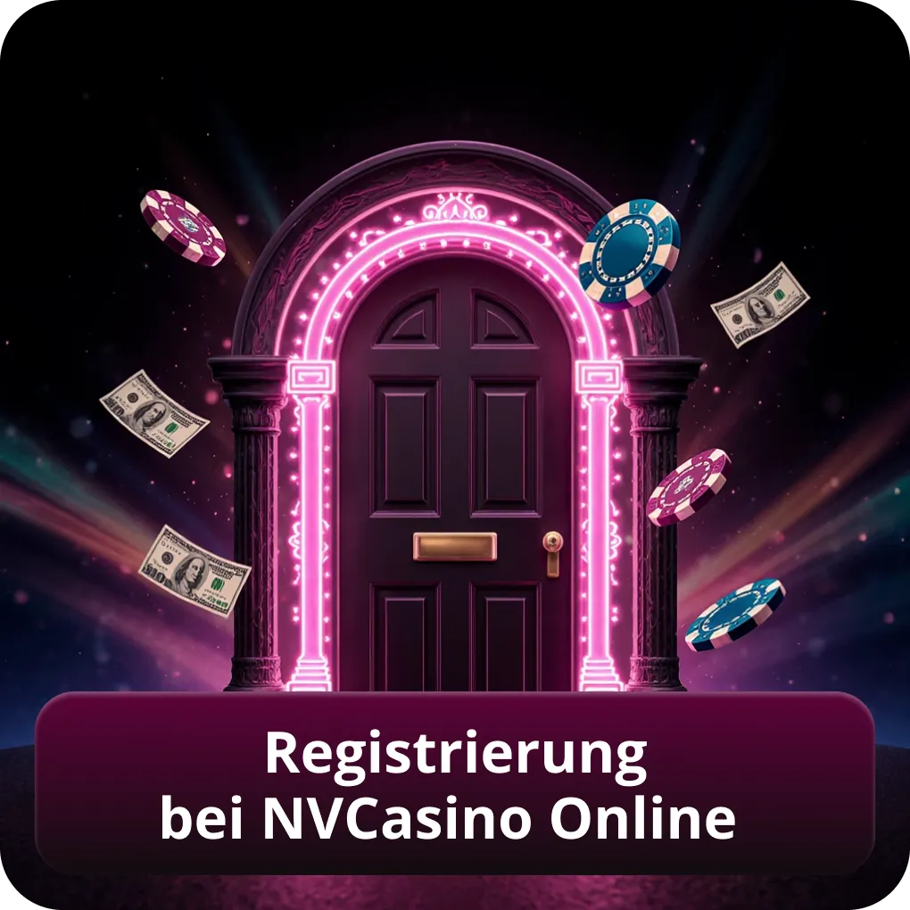 Registrierung bei NVCasino Online